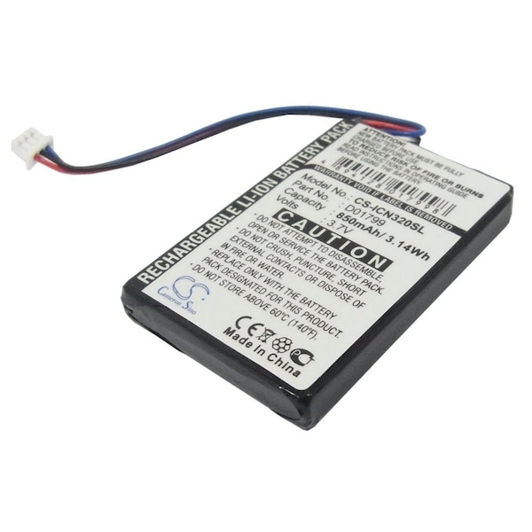 Bsc Preferred Navman iCN320 iCN330 GPS Replacement Battery CS-ICN320SL - main